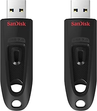SanDisk 64GB Ultra® USB 3.0 Flash Drive- 2 Pack, SanDisk 64GB drive