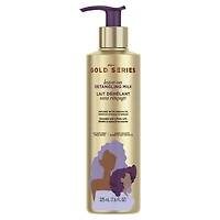 Soin de lait démêlant sans rinçage Pantene Gold Series sans sulfate avec huile d’argan pour cheveux bouclés et enroulés
