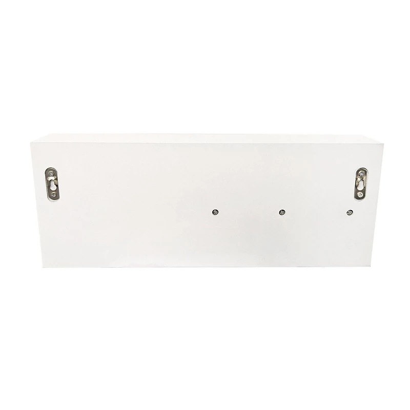 Hometrends 16" White Shelf Wall Organizer