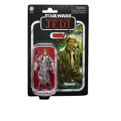 Star Wars The Vintage Collection Han Solo (Endor) Toy, 3.75-Inch-Scale Star Wars: Return of the Jedi Action Figure