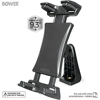 BOWER - SUPPORT DE TRÉPIED AVEC INCLINAISON À 45 DEGRÉS CONÇU POUR TÉLÉPHONES ET TABLETTES