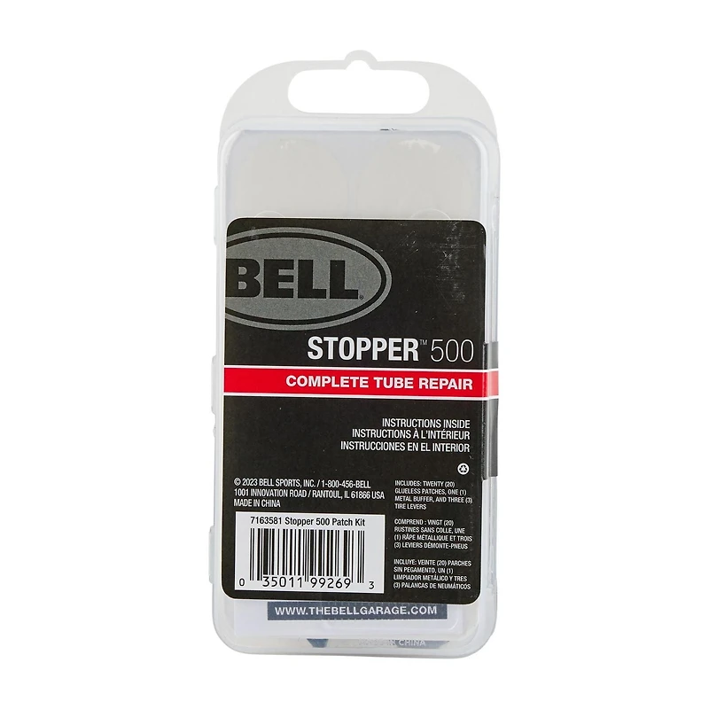 Kit de réparation sans colle Bell Sports Stopper™ 500 Kit de réparation