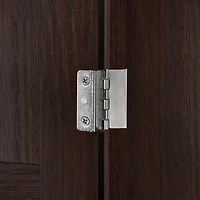 Armoire murale à deux portes Hayward - Grain de bois foncé