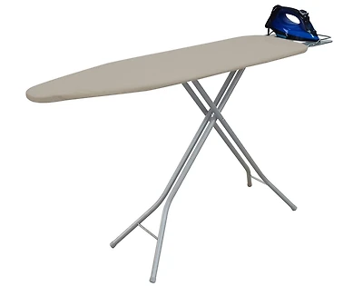 Planche à repasser ajustable à 4 pieds en maille d'acier