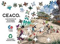 Ceaco - Thomas Kinkade Disney - Mickey et Minnie en Floride - puzzle 750 pièces
