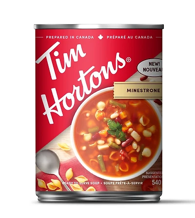 TIM HORTONS MINESTRONE SOUPE 540ml