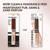 Clean Invisible Concealer, Lightweight, Hydrating, Vegan Formula made with 100% natural-origin pigments for a natural finish, Talc- and fragrance-free
