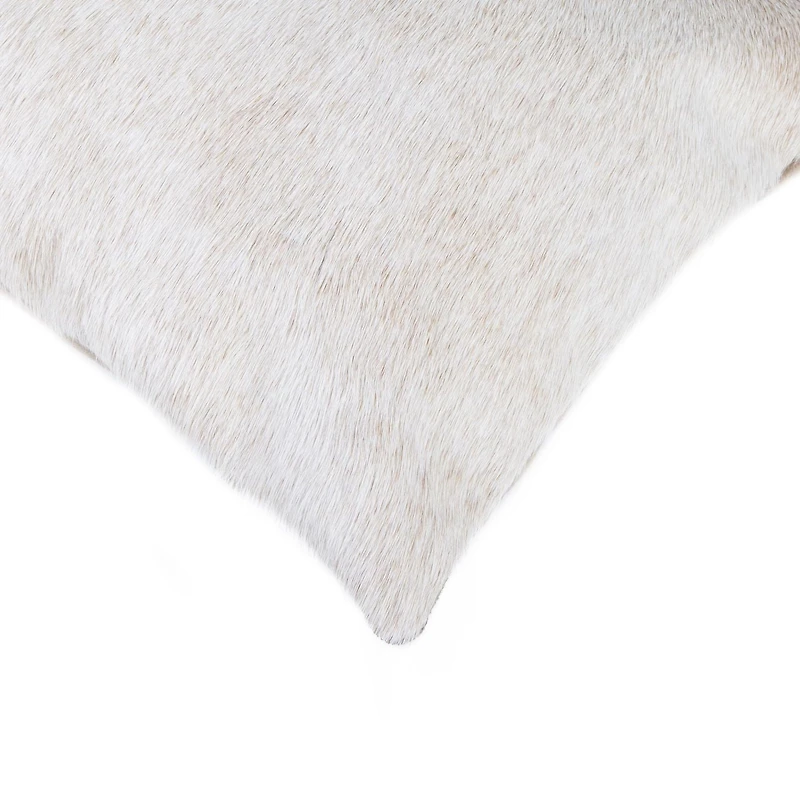 COUSSINS TORINO EN PEAU DE VACHE 12"X20" 2 PQT