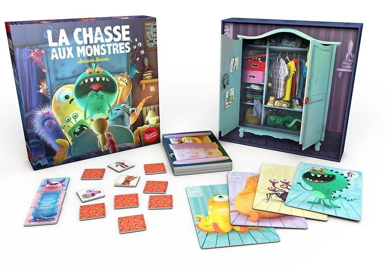 Scorpion Masqué - La Chasse Aux Monstres - Jeu de Mémoire pour Enfants 3 Ans et Plus