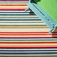 SAFAVIEH Cabana Siomha Striped Outdoor Area Rug