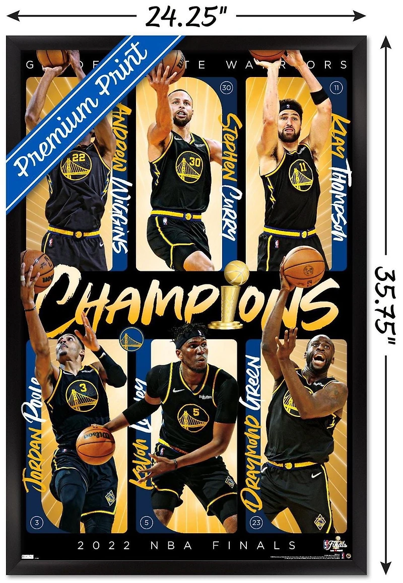 NBA Golden State Warriors - Champions de la finale NBA 2022