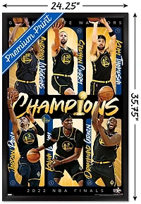 NBA Golden State Warriors - Champions de la finale NBA 2022
