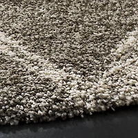 SAFAVIEH Hudson Adella Geometric Diamonds Shag Area Rug