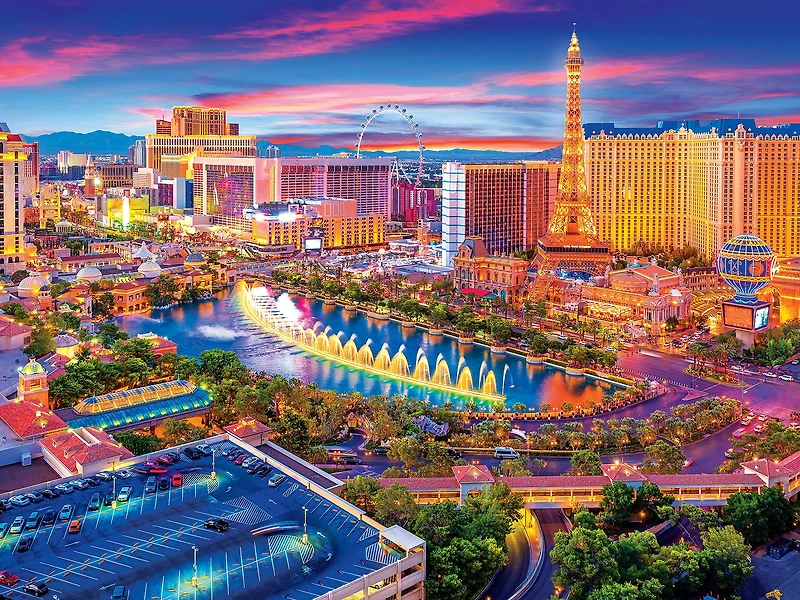 Puzzle Kodak 550pc - Las Vegas Strip Casse-tête Kodak Prem 550 pièces