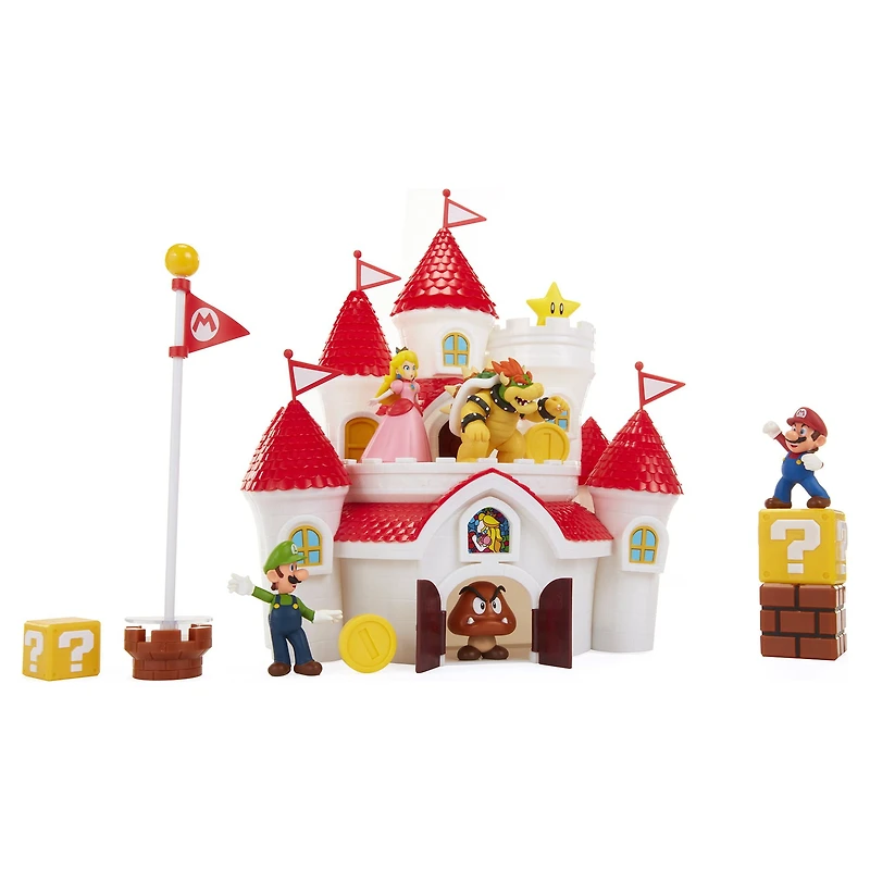 L’ensemble Château du Royaume Champignon de luxe Super Mario