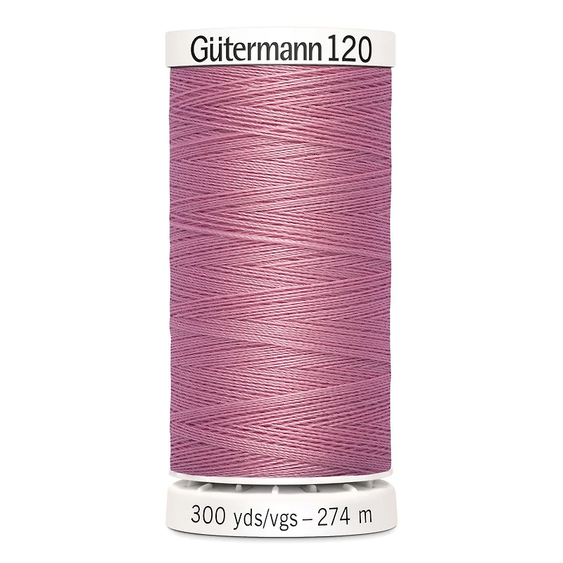 Gutermann 120 100% Polyester All Purpose Thread, 274 m / 300 yds