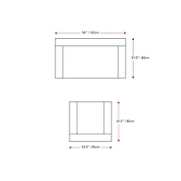 Ensemble canapé et fauteuil Georgia Loveseat en tissu - 2 pièces