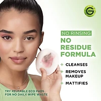 Garnier Micellar Water Makeup Remover All-In-One Cleanser for Oily Skin, 400 mL
