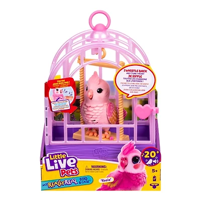 Little Live Pets Bird and Cage Rosie