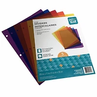 PEN+GEAR POLY 5 TAB DIVIDER, 5 TAB