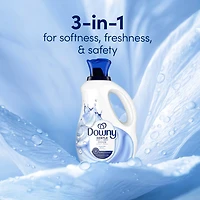 Downy Gentle Soft + Fresh Fabric Softener Liquid, Ocean Mist Scent, Liquid Fabric Softener Designed to be Gentle on Skin