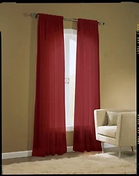 No. 918 Voile Pole Top Curtains