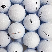 Mulligan - 96 Bridgestone Mix 5A/4A Recycled Used Golf Balls, White