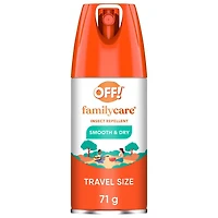 OFF! Aérosol chasse-moustiques protection familiale avec formule en poudre, jusqu’à 5 heures de protection, 71 g 71 g