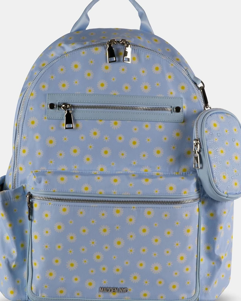 Madden NYC Backpack with Pouch Daisy-Kids/Teens