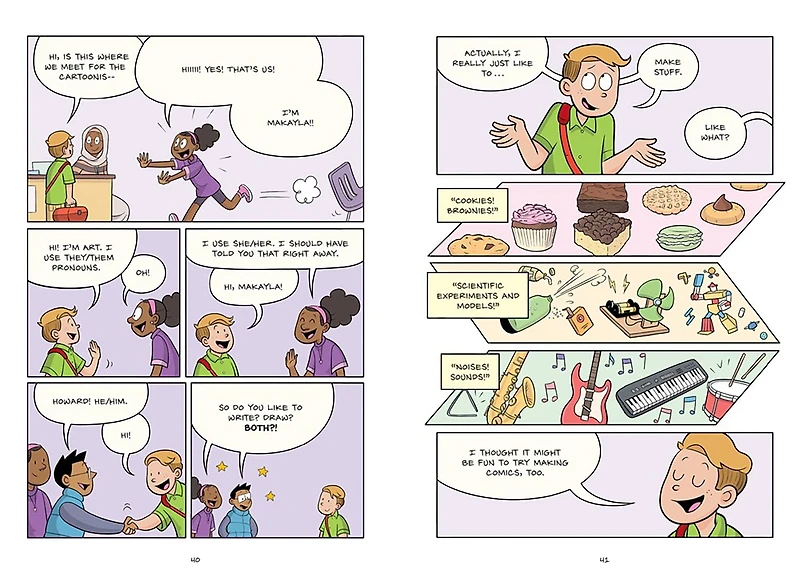 New and Trending: The Cartoonists Club a Graphic Novel by Raina Telgemeier
