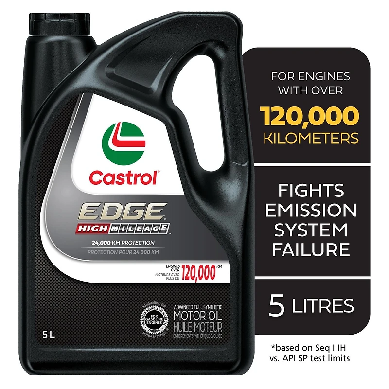 CASTROL EDGE HIGH MIL 0W20 5L, CAST EDGE HIGH MIL 0W20 5L