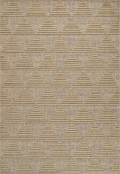 Tapis d'interieur exterieur abstrait Rug Branch Hogar, marron beige, moderne - Salon, chambre, salle a manger et cuisine