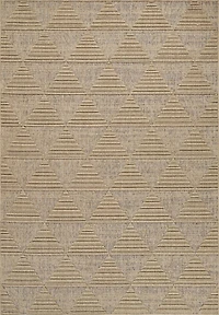 Tapis d'interieur exterieur abstrait Rug Branch Hogar, marron beige, moderne - Salon, chambre, salle a manger et cuisine