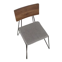 Chaise milieu-du-siècle Loft, par LumiSource