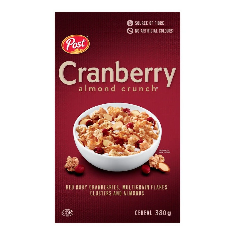 Post Cranberry Almond Crunch Retail Size 380g