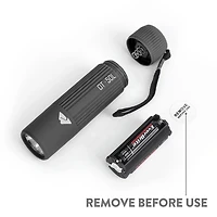 Ozark Trail Mini lampe de poche LED portable, 50 lumens, 3 piles AAA 3 piles AAA
