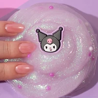 Kuromi SLIMYGLOOP Jar, 8 oz Purple & White Cake-Scented Slime