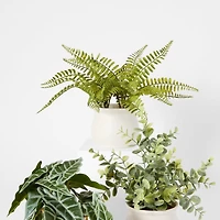 Fougère artificielle Anko en pot