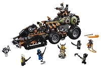 LEGO NINJAGO Masters of Spinjitzu: Dieselnaut 70654 Building  Kit (1179 Piece)