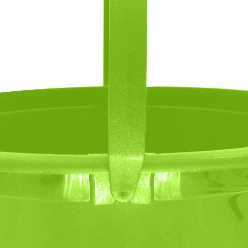 Seau en plastique pour Halloween, fantôme vert, pour un bonbon ou un sort, cadeaux de fête, une façon de célébrer