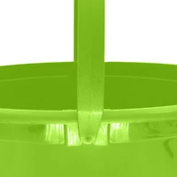 Seau en plastique pour Halloween, fantôme vert, pour un bonbon ou un sort, cadeaux de fête, une façon de célébrer