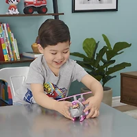 PAW Patrol, Skye’s Deluxe Movie Transforming Toy Car with Collectible Action Figure, Kids Toys for Ages 3 and up