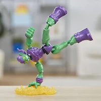 Marvel Spider-Man Bend and Flex Green Goblin Action Figure Toy, 6-Inch Flexible Figure, Includes Blast Accessories, For Kids Ages 6 And Up