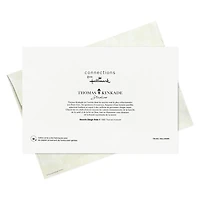 Boîte de cartes en français de Noël, Connections from Hallmark, balade en traîneau, Thomas Kinkade, paquet de 20 cartes