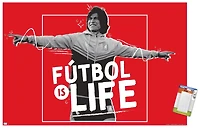 Ted Lasso - Futbol is Life Wall Poster, 22.375" x 34"
