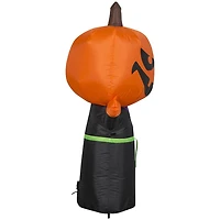 Faucheuse gonflable d'Halloween Gemmy Jack-O'-Lantern