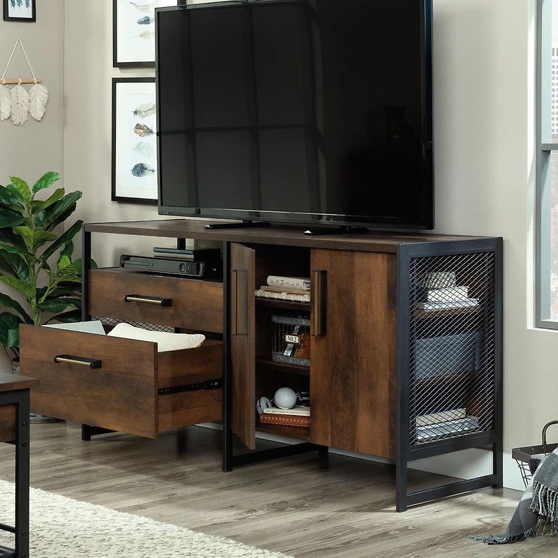 Sauder Briarbrook Credenza, Barrel Oak, 430265