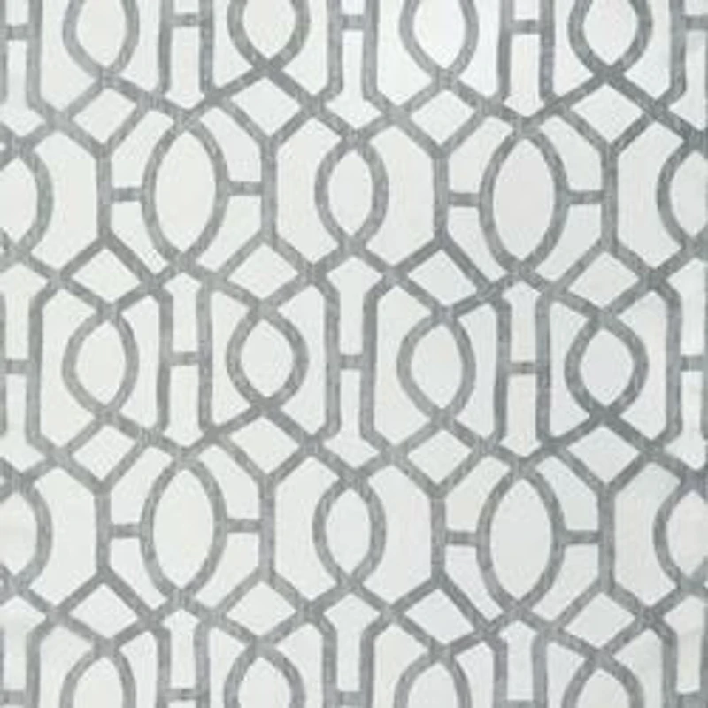 Ensemble de rideaux à œillets Mainstays Kingswood, voile uni et imprimé, 4 pièces, gris flanelle, 27,5" de large x 84" de long. MS 4PC Panel