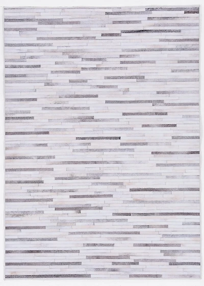 Tapis d'appoint Laredo Tanner gris & ivoire de 3 pi x 5 pi