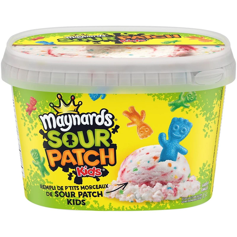 MAYNARDS® SOUR PATCH KIDS® Frozen Dessert & Lemon Sorbet Tub